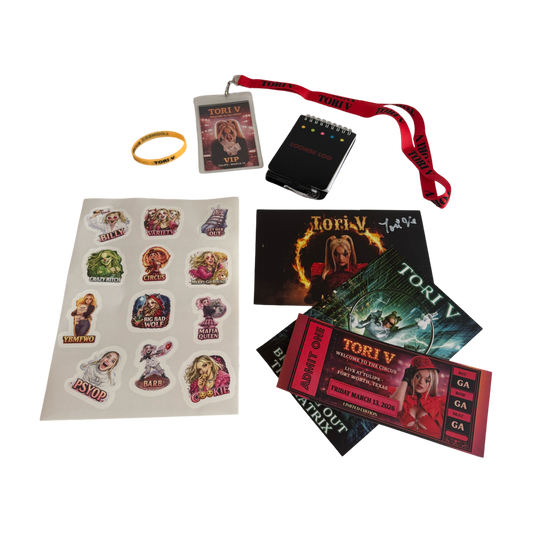 TORI V VIP BAG - Exclusive Autographed Items